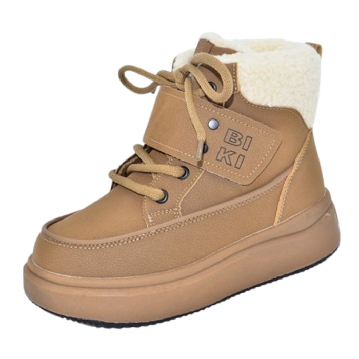 Ghete impermeabile si imblanite pentru fete, Bi&Ki A-B01456-C-32, Maro [1]