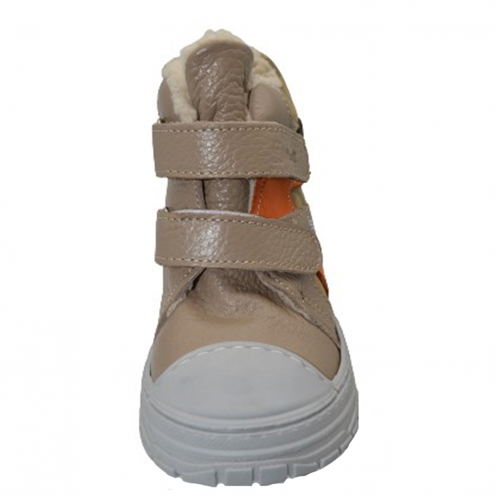 Ghete ortopedice imblanite pentru baieti Small Foot SMF0108MA, Maro [2]