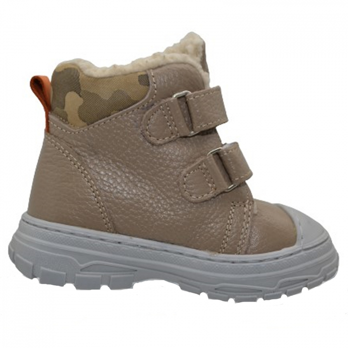 Ghete ortopedice imblanite pentru baieti Small Foot SMF0108MA, Maro [3]