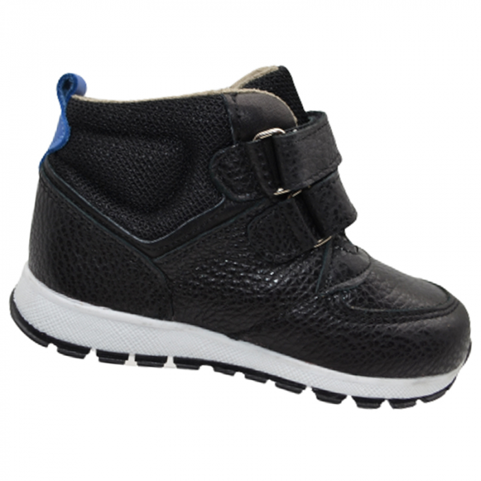 Ghete ortopedice captusite pentru baieti Small Foot SMF3107N, Negru [3]