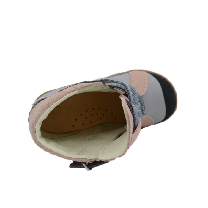 Ghete profilactice din piele pentru fete Porto 5200-84-30, Gri [4]