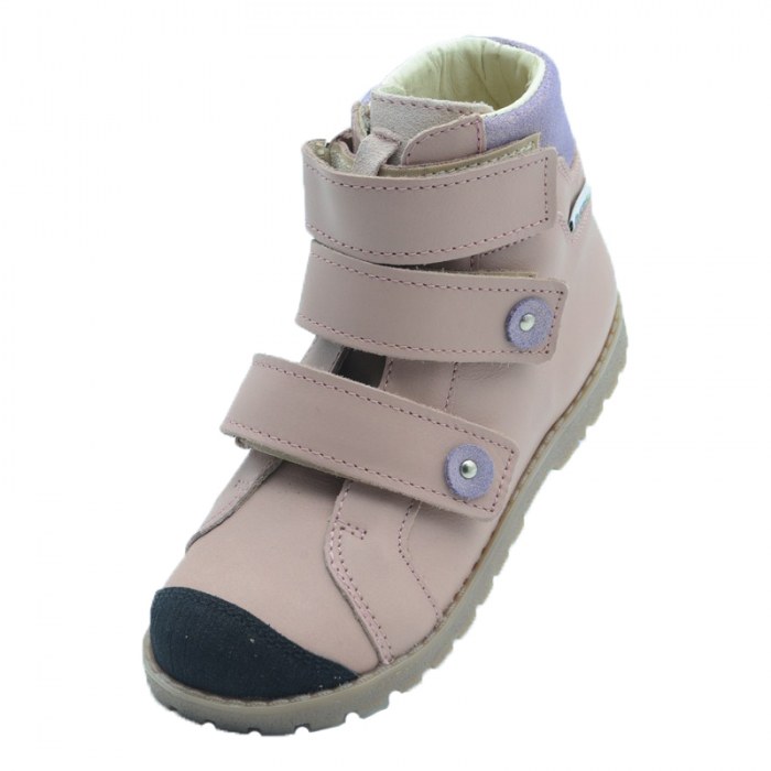 Ghete profilactice din piele pentru fete Mrugala 5200R1-26, Roz [6]