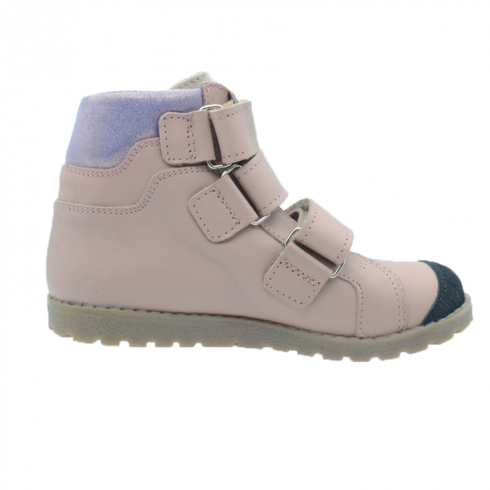 Ghete profilactice din piele pentru fete Mrugala 5200R1-26, Roz [4]