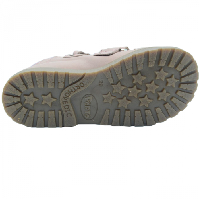Ghete profilactice din piele pentru fete Mrugala 5200R1-26, Roz [3]