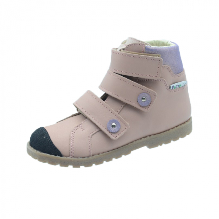 Ghete profilactice din piele pentru fete Mrugala 5200R1-26, Roz [5]