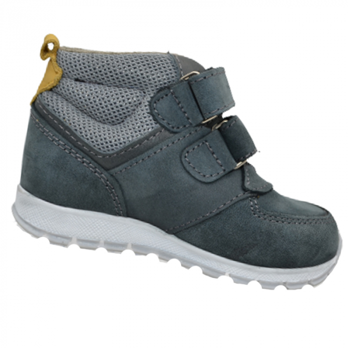 Ghete ortopedice captusite pentru baieti Small Foot SMF3107G, Gri [3]