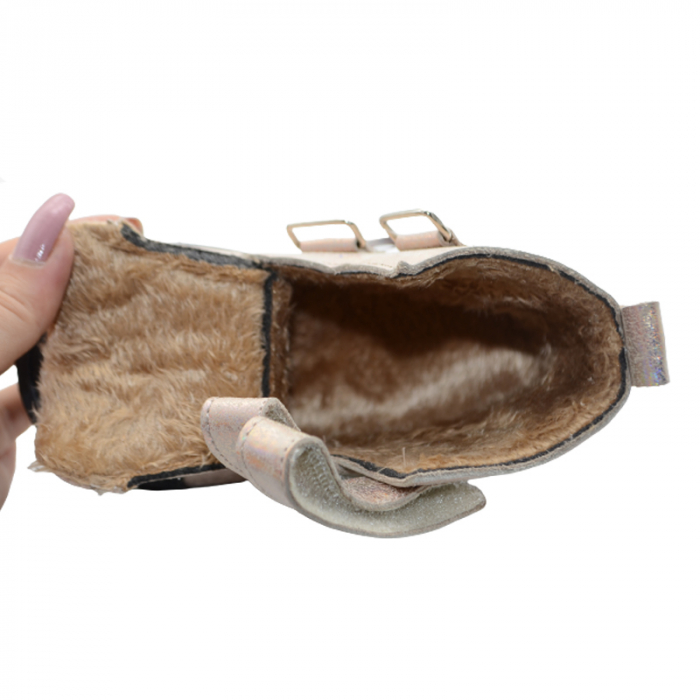 Ghete ortopedice imblanite pentru fete Small Foot SMLFS-20, Roz [2]