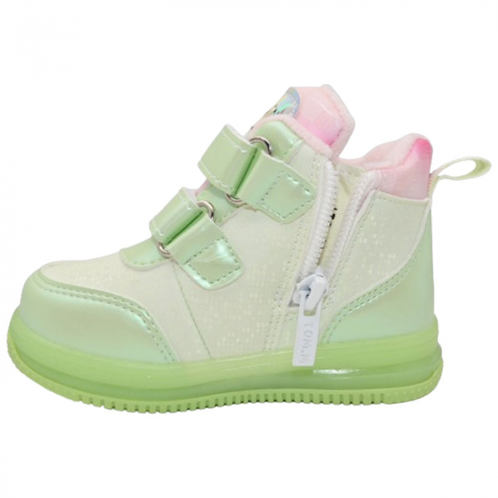 Ghete ortopedice imblanite pentru fete Tom Miki C-T9736-U, Verde [2]