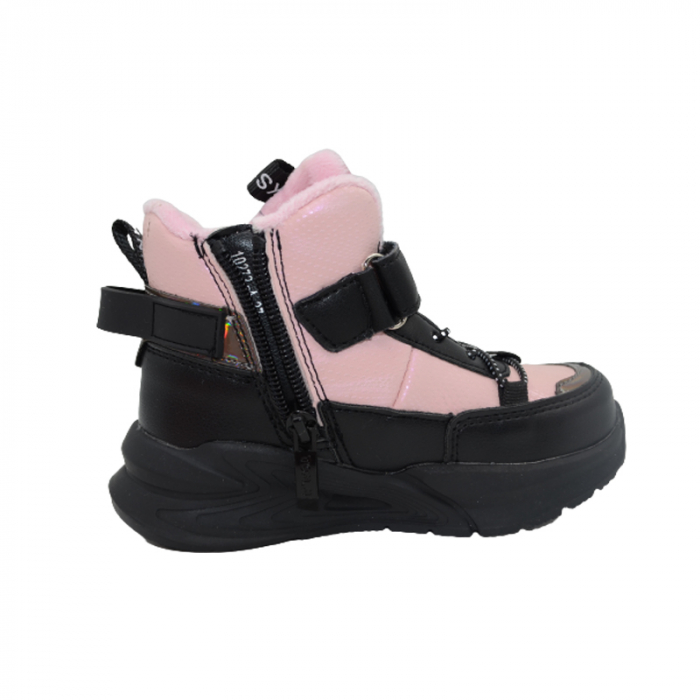 Ghete ortopedice imblanite pentru fete Tom Miki C-T10272-A, Roz [3]