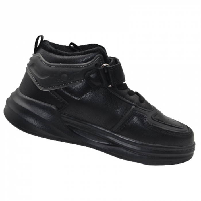 Ghete ortopedice imblanite pentru baieti Tom Miki T-10850-B, Negru [2]