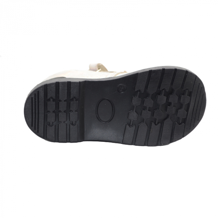 Ghete ortopedice imblanite pentru fete Small Foot SMLFS-21, Argintiu [3]