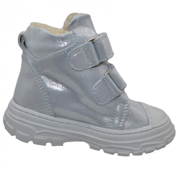 Ghete ortopedice imblanite pentru fete Small Foot SMF0108, Argintiu [3]