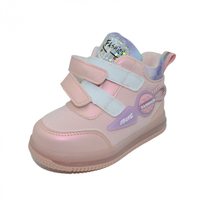 Ghete ortopedice imblanite pentru fete Tom Miki C-T9736-K, Roz [4]