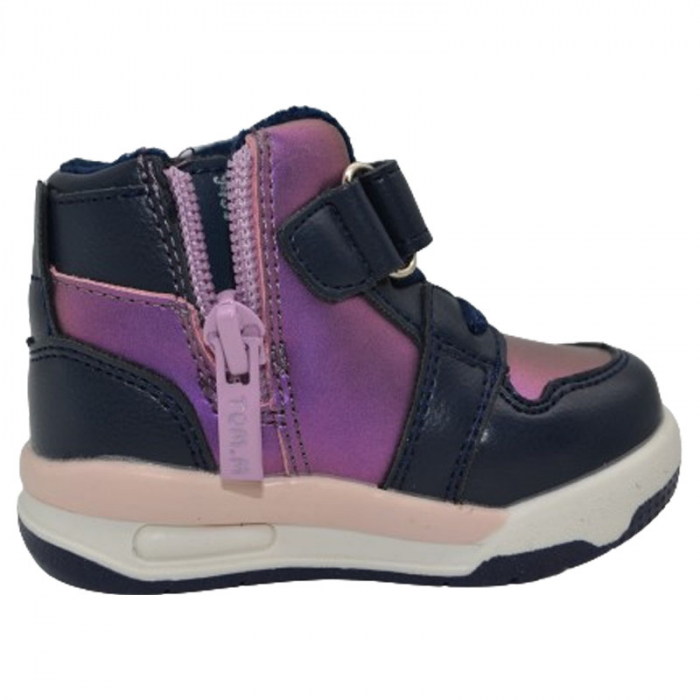 Ghete imblanite pentru fete Tom Miki C-T9435-B, Bleumarin [2]