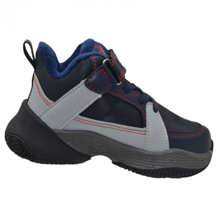 Ghete ortopedice imblanite pentru baieti Tom Miki T-0222-V, Bleumarin [2]