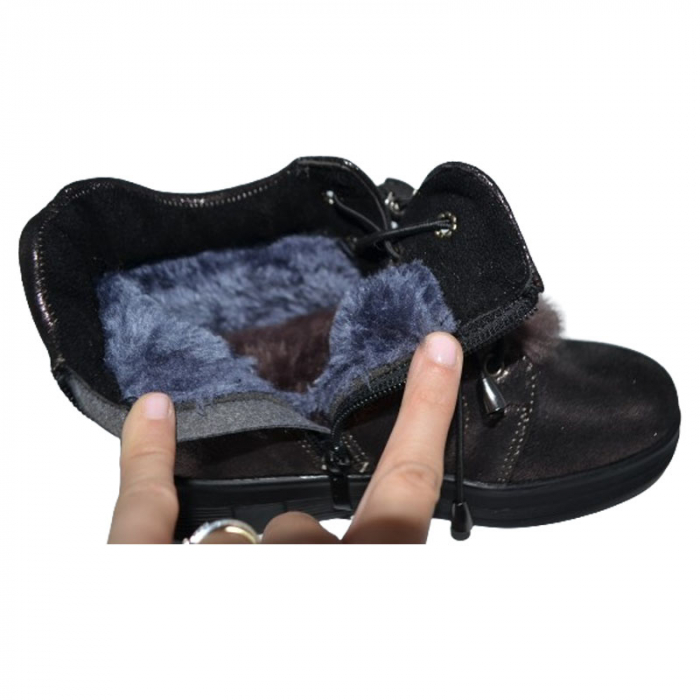 Ghete pentru fete Bessky ML70120M, Maro [3]