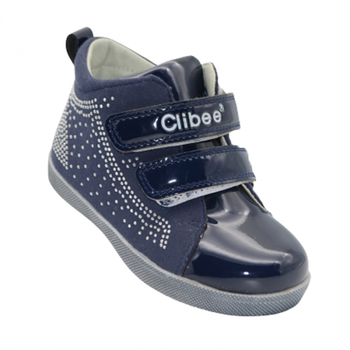 Ghete pentru fete Clibee CLB-1, Bleumarin [5]