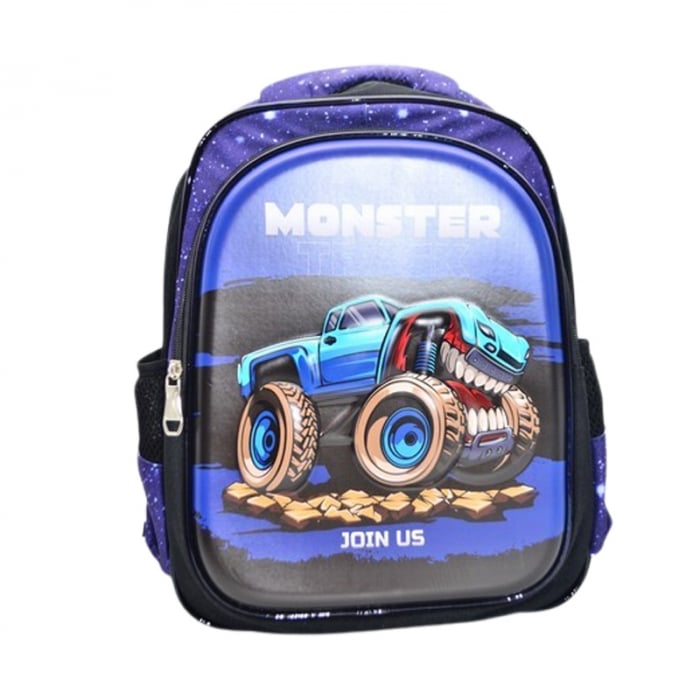 Ghiozdan pentru baieti, Mini Junior 8851, Albastru [1]