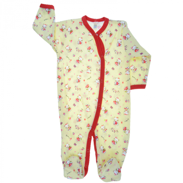 Salopeta cu maneca lunga pentru fete Koala Chmurka 1816-MP-68, Multicolor [1]