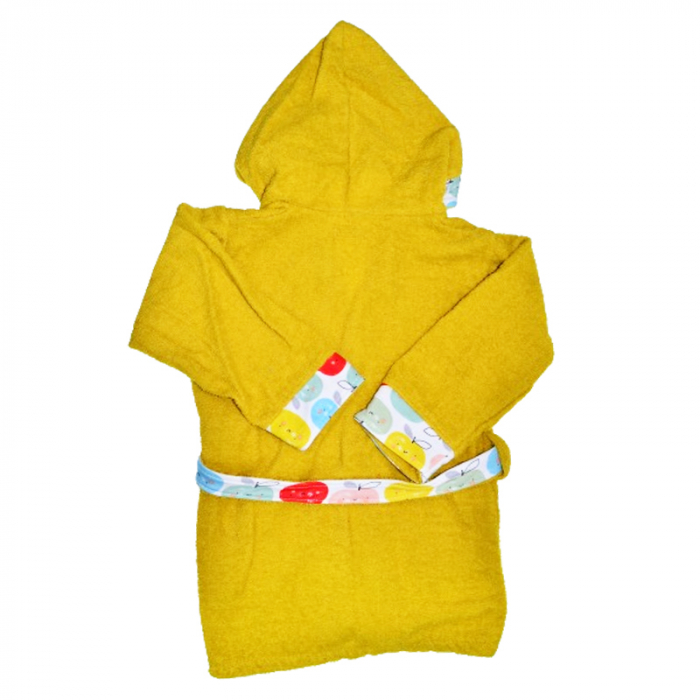 Halat de baie pentru copii Mini Junior 17010, Galben [2]