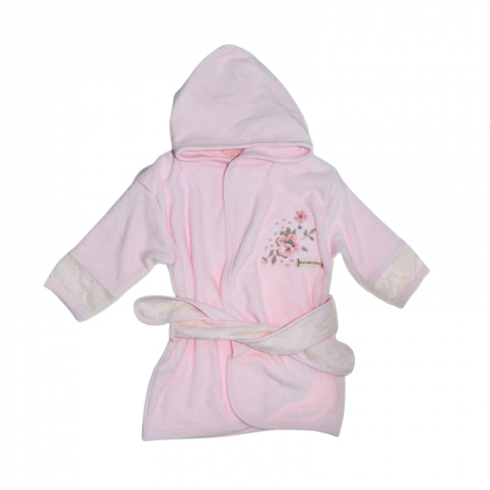 Halat de baie pentru fete Mini Junior HLTMJ-3, Roz [1]