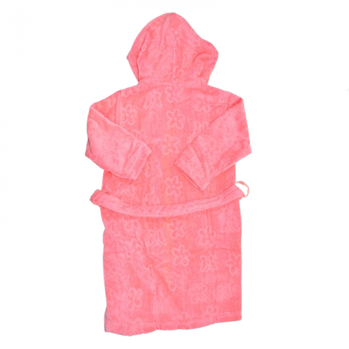 Halat de baie pentru fete Mini Junior HLTMJ-7, Roz [2]