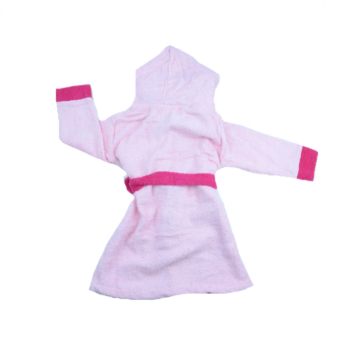 Halat de baie pentru fete Setino Shimmer & Shine 840-312-92-98-cm, Roz [5]