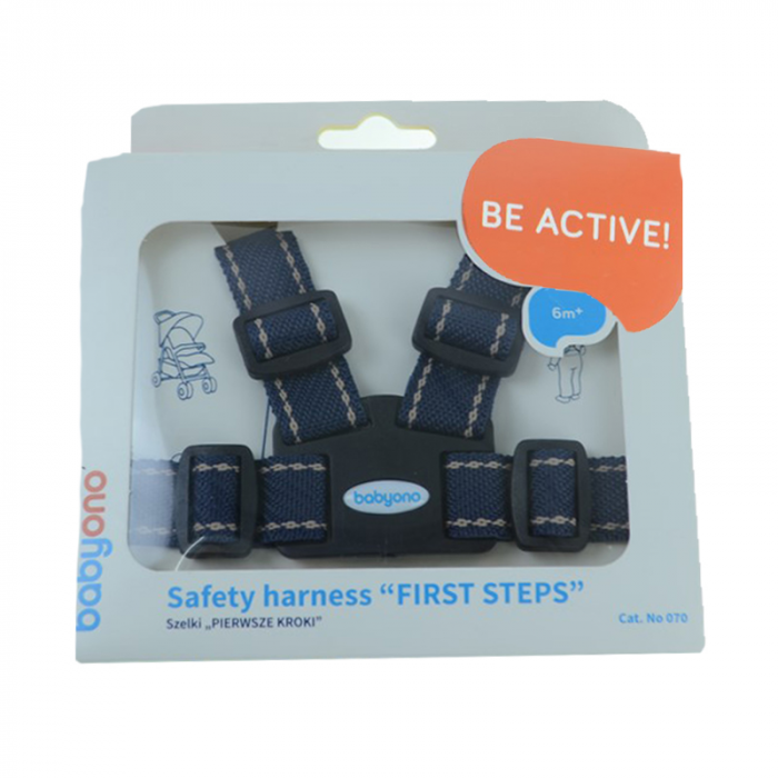 Ham pentru primii pasi BabyOno 070B1, Bleumarin [4]
