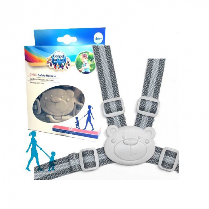 Ham pentru primii pasi Canpol Babies 9/700, Gri [2]