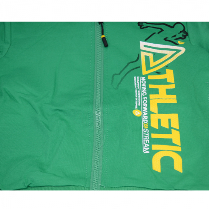 Hanorac cu maneca lunga pentru baieti Happy House WB-3015V, Verde [3]