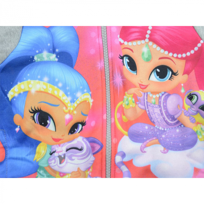 Hanorac cu maneca lunga pentru fete Setino Shimmer Shine 991-190-1-98-cm, Gri [3]