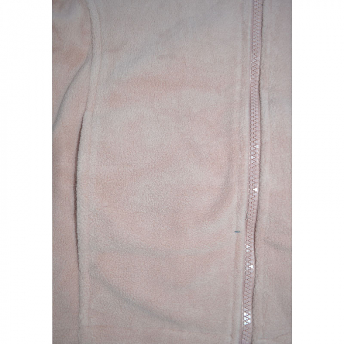 Hanorac din polar cu maneca lunga si gluga pentru fete Happy House WB-3072R, Roz [3]