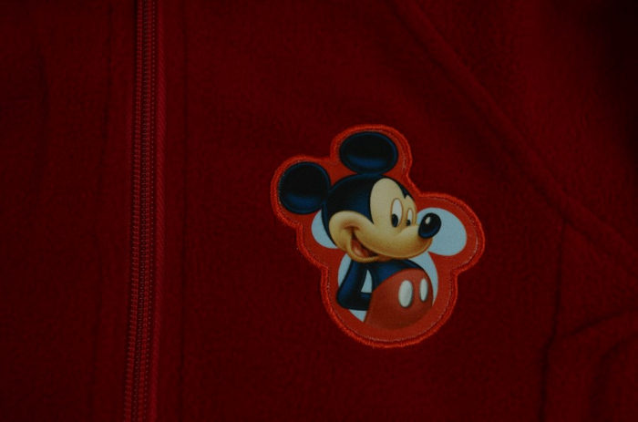 Hanorac din polar pentru baieti Setino Mickey Mouse 900-120RO-104, Rosu [2]