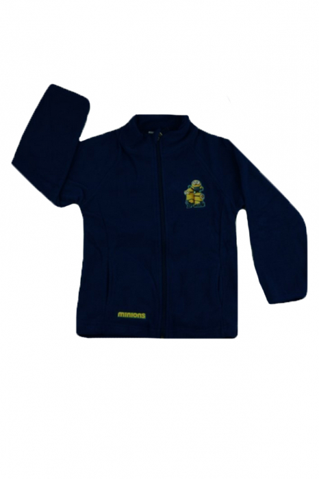 Hanorac din polar pentru baieti Setino Minions 900-112B-116, Bleumarin [1]
