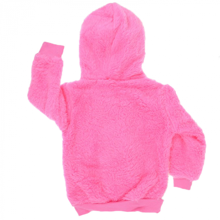 Hanorac imblanit pentru fete Happy House HH300-B-110, Fucsia [2]