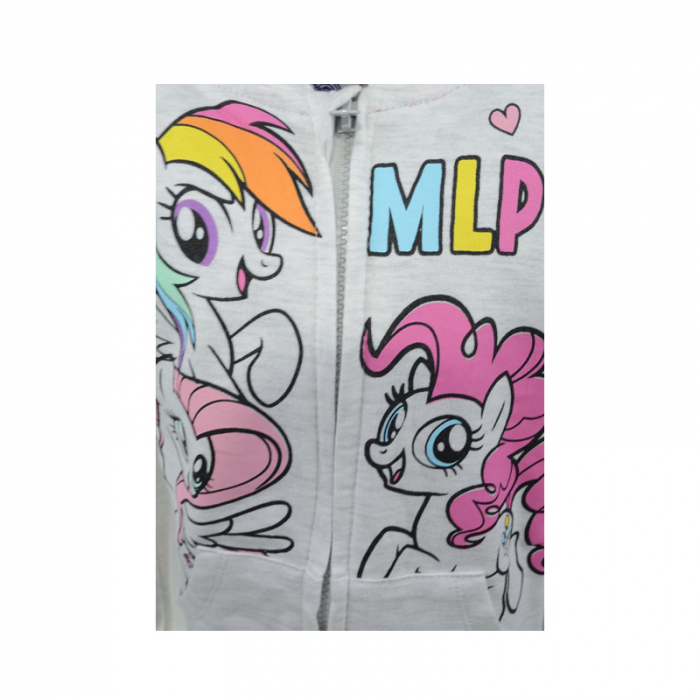 Hanorac pentru fete E Plus M Little Pony 809175G-98-cm, Gri [3]