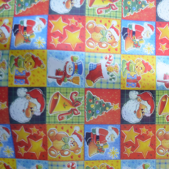 Hartie de impachetat cadouri de Craciun Mini Junior ART7005, Multicolor [2]