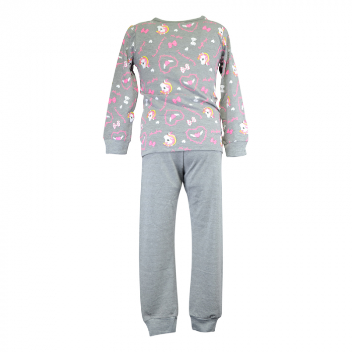 Compleu 2 piese pentru fete Happy House HH-308A-122, Gri [2]
