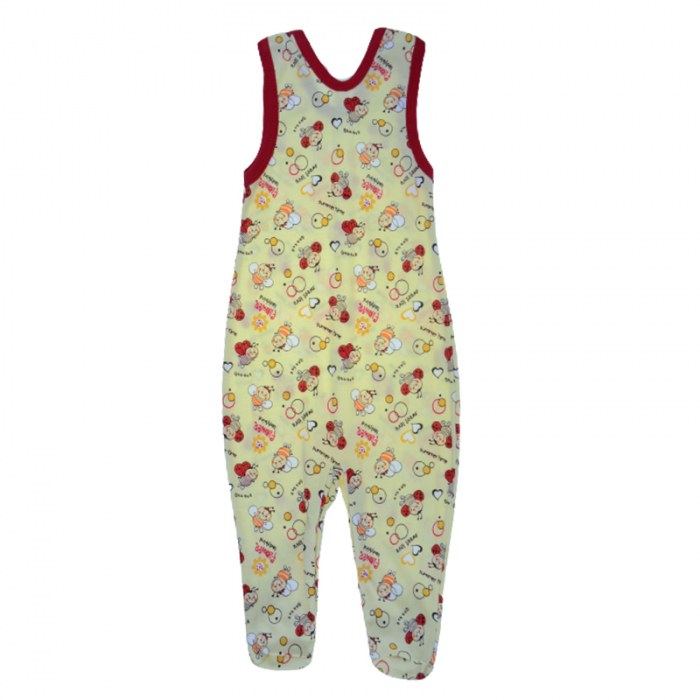 Salopeta fara maneci pentru fete Koala Bobas Fashion 1812BF-80, Multicolor [2]