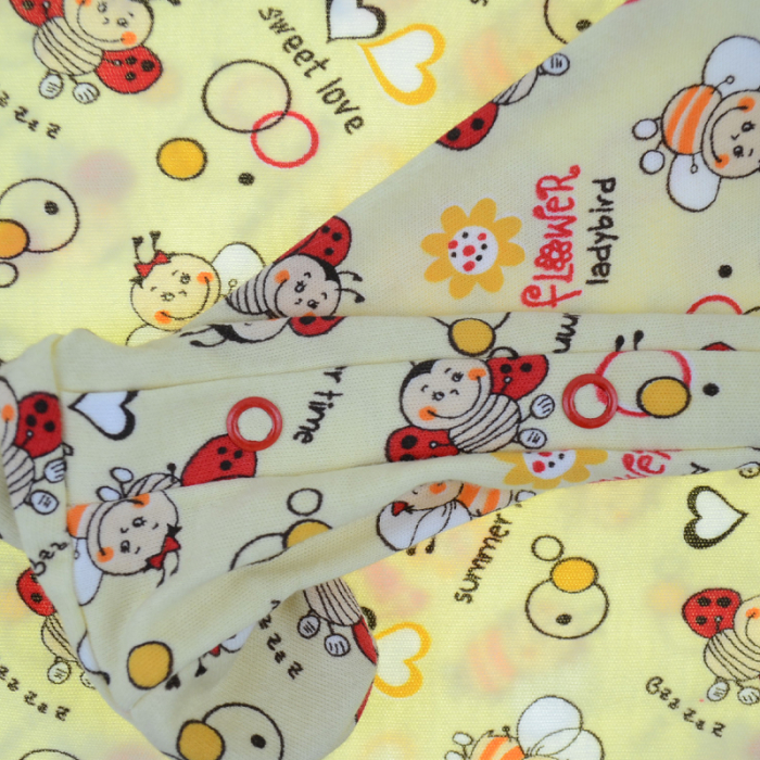 Salopeta fara maneci pentru fete Koala Bobas Fashion 1812BF-80, Multicolor [3]