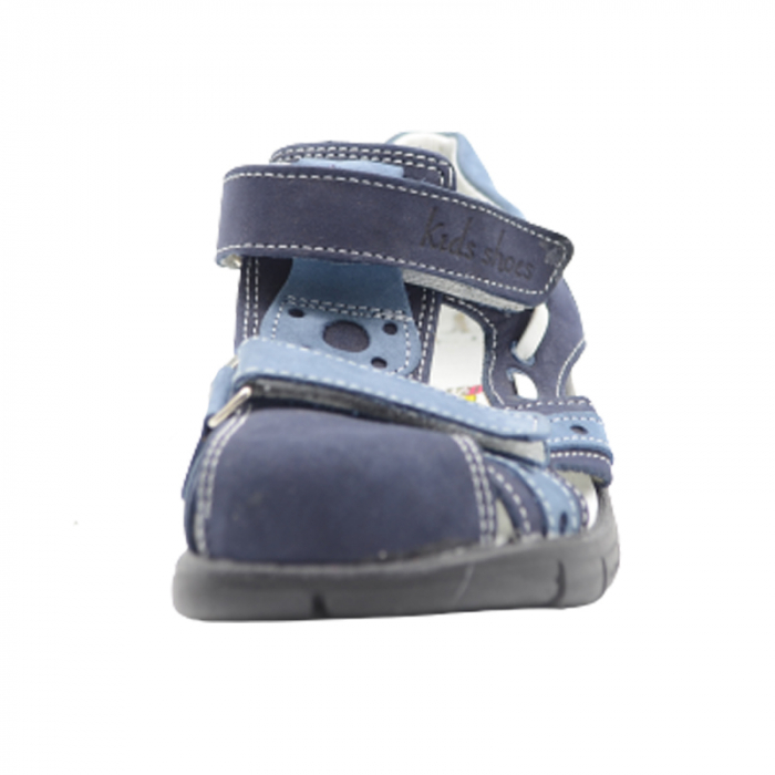 Sandale ortopedice pentru baieti Small Foot SM8001-29, Bleumarin [3]