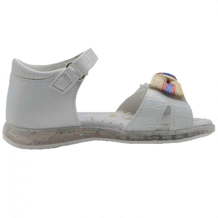 Sandale ortopedice pentru fete Bessky HL9964-1-27, Alb [2]