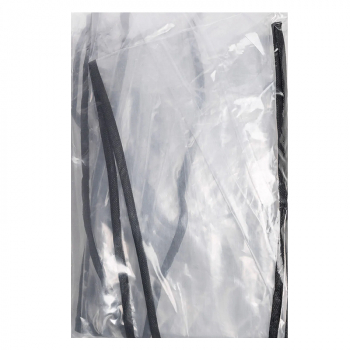 Husa de ploaie pentru carucior de gemeni landou Caretero 522101-2, Transparent [2]