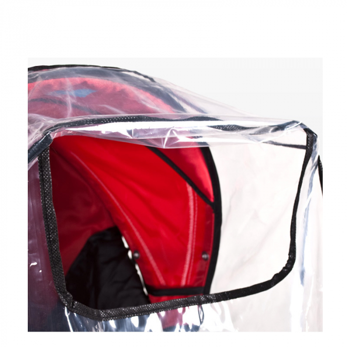Husa de ploaie pentru carucior sport Caretero CAR-FOL-CS1, Transparent [3]