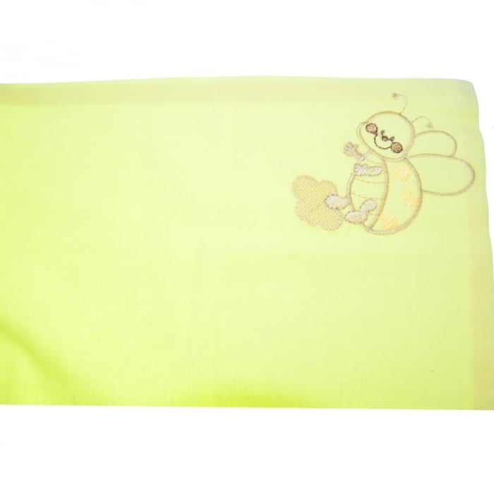 Husa pentru perna copii 40 x 60 cm MimiNu PMN-3, Galben [2]