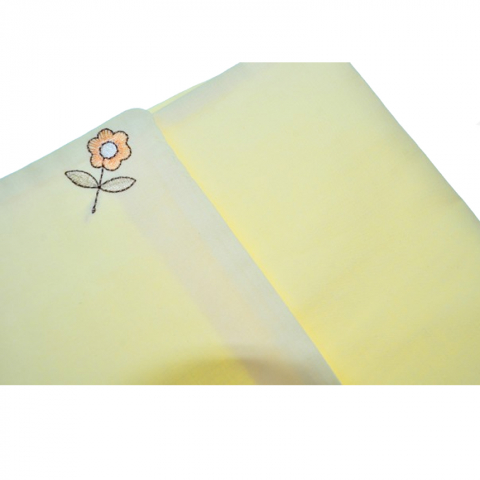 Husa pentru perna copii 40 x 60 cm MimiNu PMN-2, Galben [3]