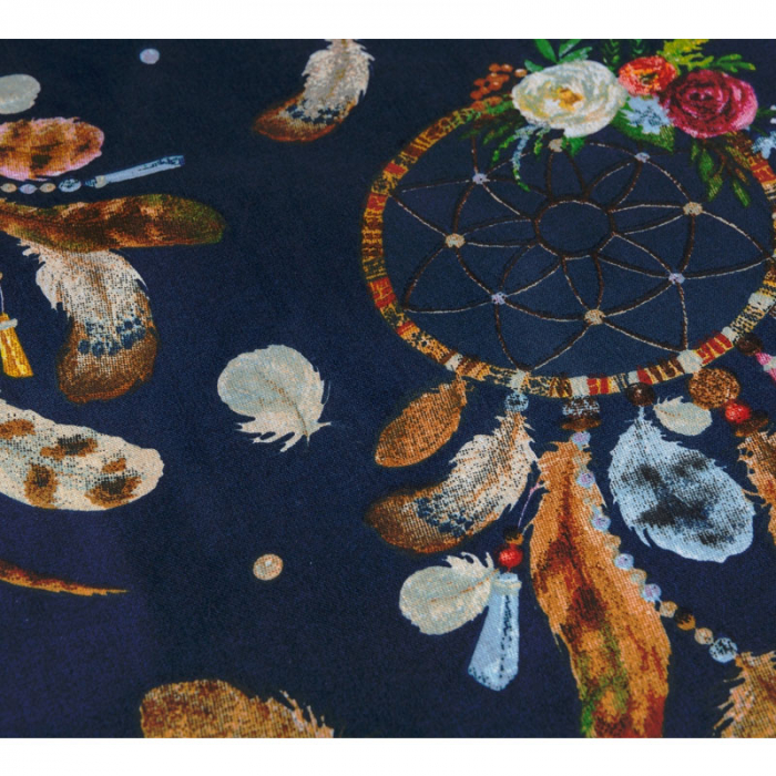 Husa pentru perna de alaptat 60 x 45 cm Sensillo 307453, Bleumarin [3]