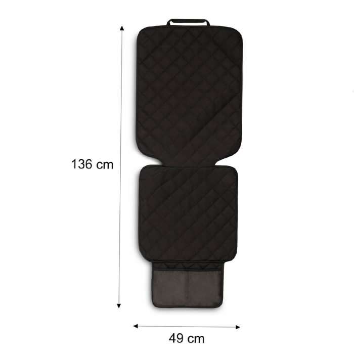 Husa protectie pentru bancheta auto Caretero 523443, Negru [6]