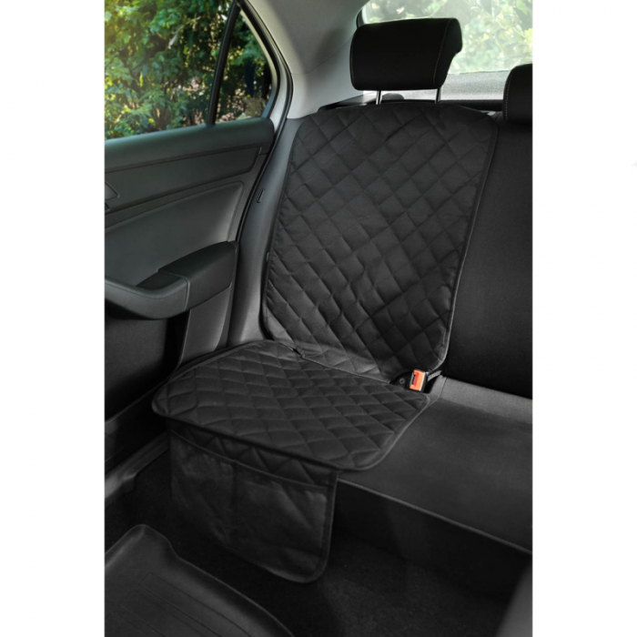 Husa protectie pentru bancheta auto Caretero 523443, Negru [4]