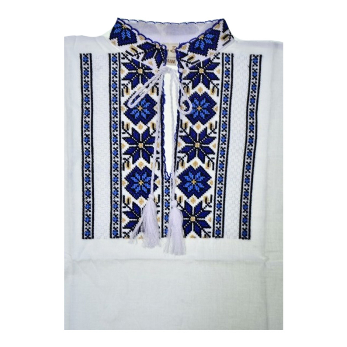 Ie traditionala, cu maneca lunga, pentru baieti, Mini Junior IE-MJ21-0, Alb [2]